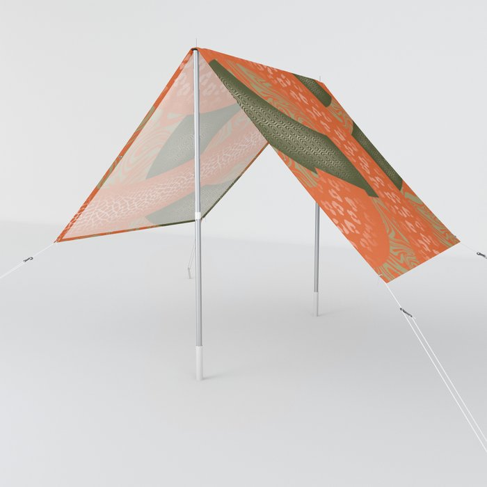 Bonded for Life contemporary abstract Sun Shade