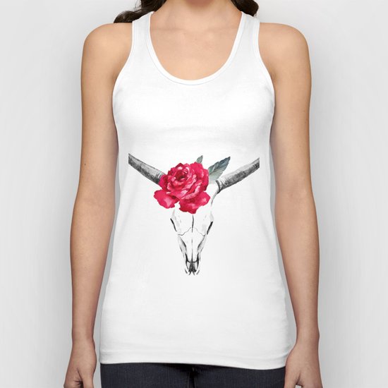 Animal Skull 01 Unisex Tank Top