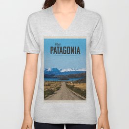 Visit Patagonia V Neck T Shirt