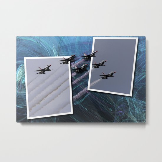 USAF Thunderbirds Metal Print