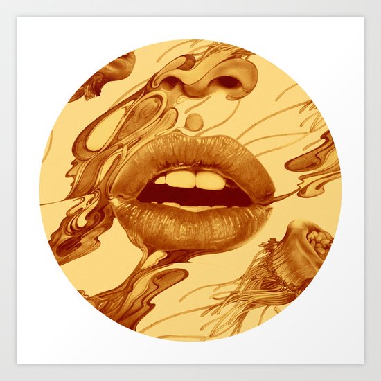 Sepia Art Print