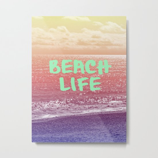 Beach Life Metal Print