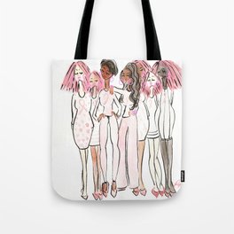 Breast Cancer Awareness Army Tote Bag