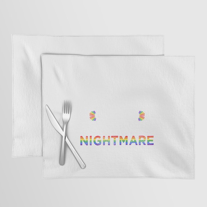 I´m Not A Boy Or A Girl. LGBTQ Placemat