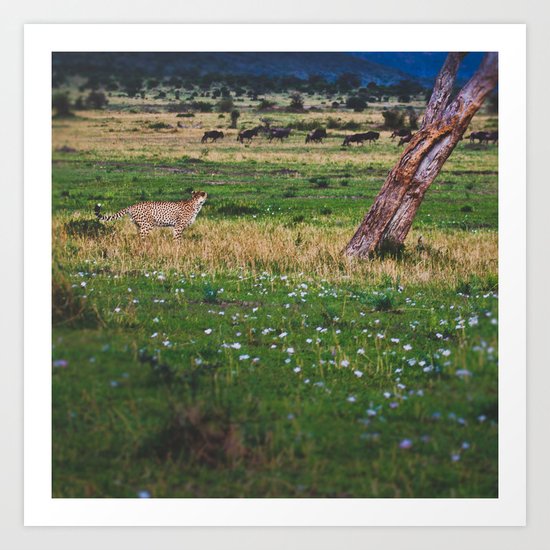 The Chase Art Print