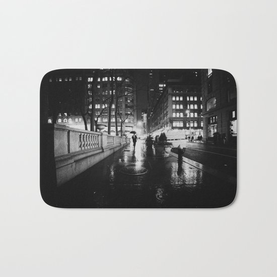 New York City Noir Bath Mat
