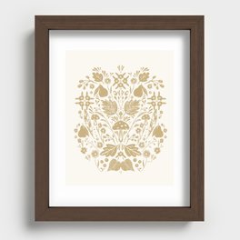 Woodland Treasures Fall Gold Recessed Framed Print