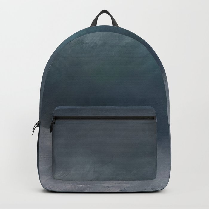 Blue Stormy Sea Backpack