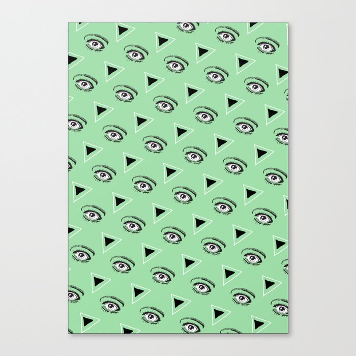 Eye Triangle Canvas Print