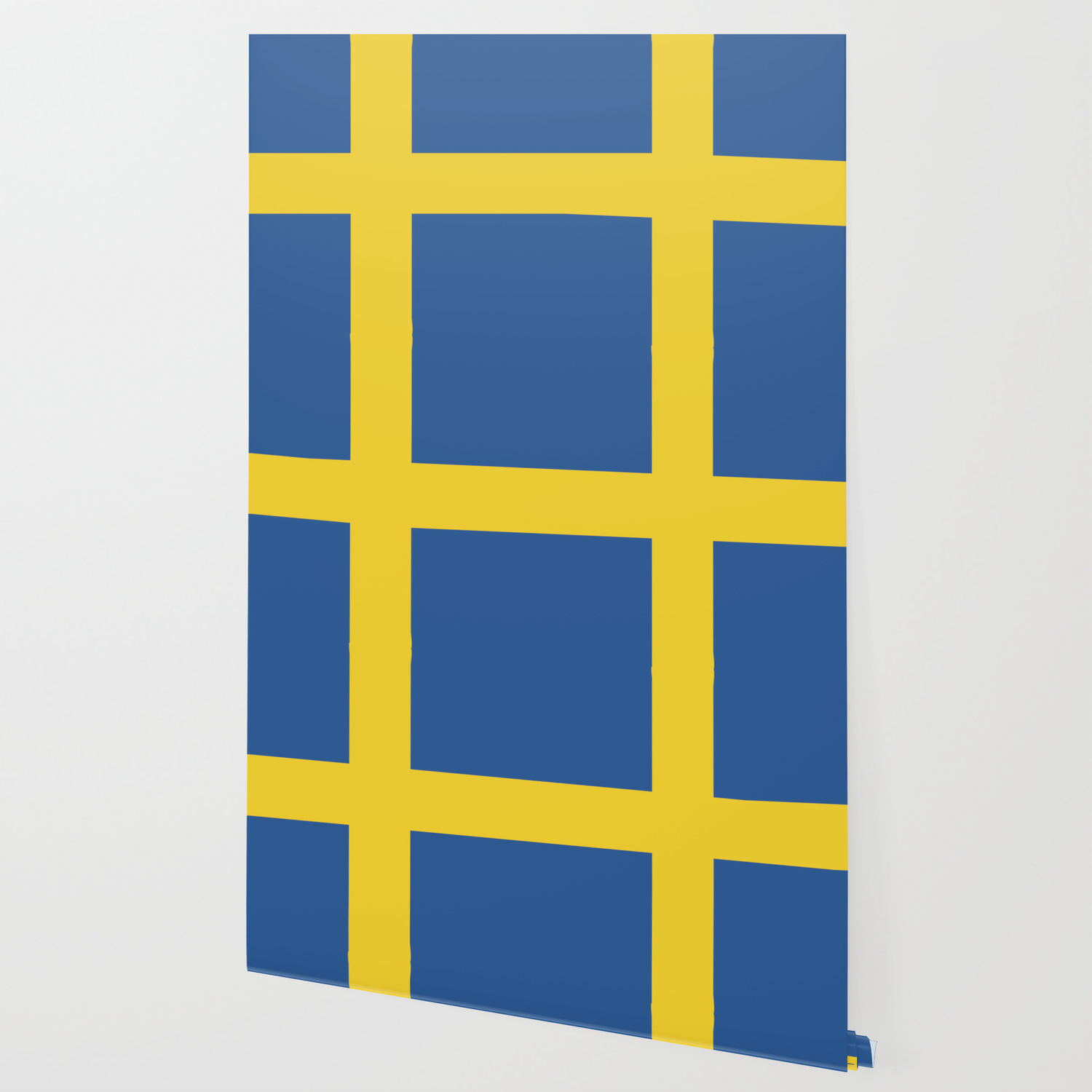 Sweden Flag Emblem Wallpaper By Textures Society6