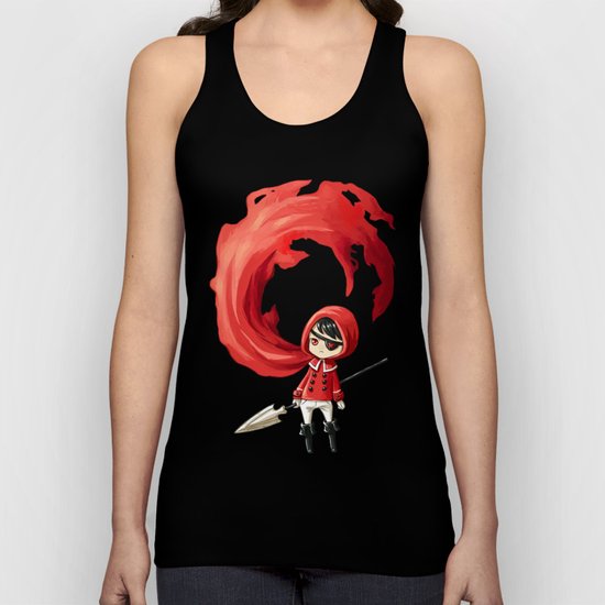 Red Cape Unisex Tank Top