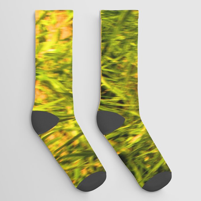 Toxic Grass Socks