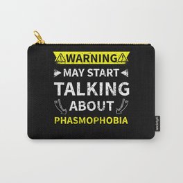 Talking About Phasmophobia Ghost Fear Carry-All Pouch