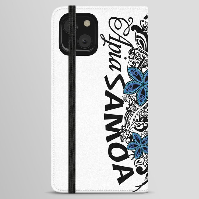 Samoan Tribal Shirt Band iPhone Wallet Case