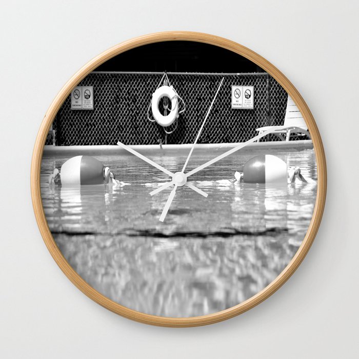 Pool Wall Clock