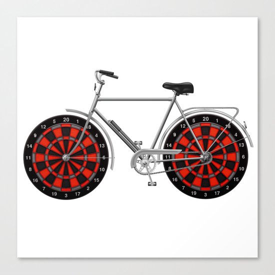 Pikado bike Canvas Print