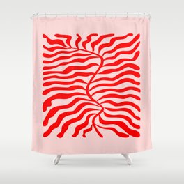 Funky Herbs: Matisse Edition Shower Curtain