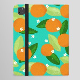 Oranges - Teal iPad Folio Case