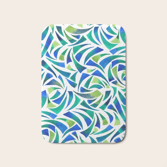 Sea Glass Bath Mat