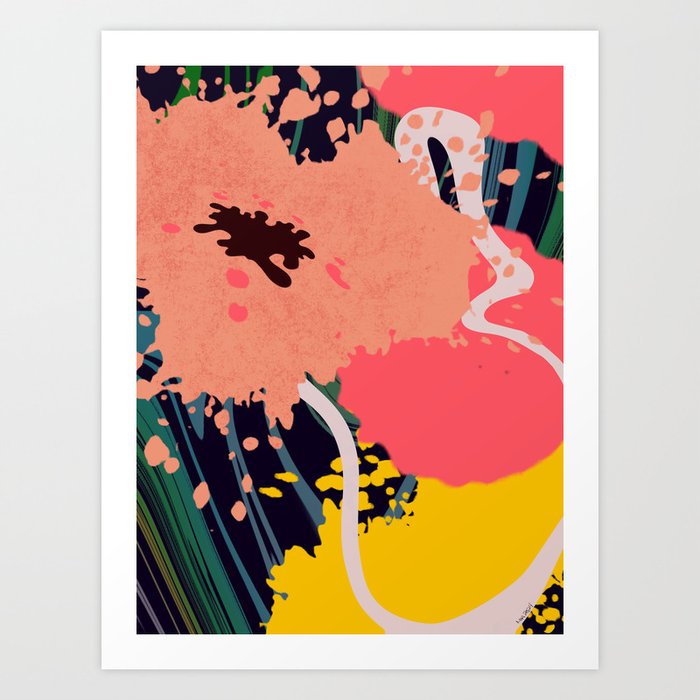 Kitchen Disaster Art Print