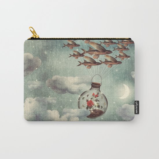 The Rose That Wanted to See the World Carry-All Pouch
