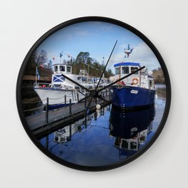 Loch Cruises At Loch Katrine Wall Clock