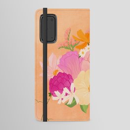 Boho Bouquet Android Wallet Case