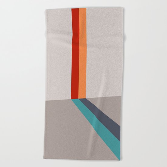 Poligonal 178 Beach Towel