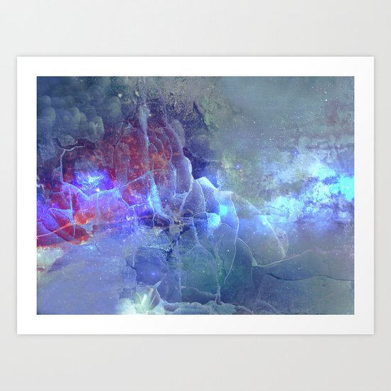 Crystalized Art Print