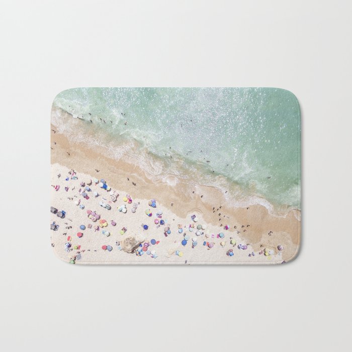 Pastel Beach Bath Mat