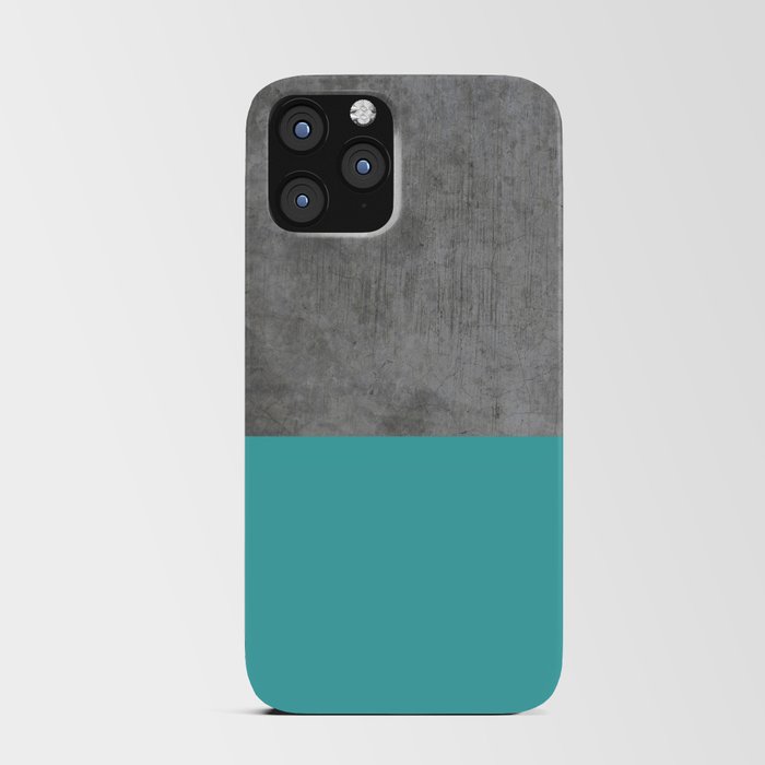 Concrete x Blue iPhone Card Case