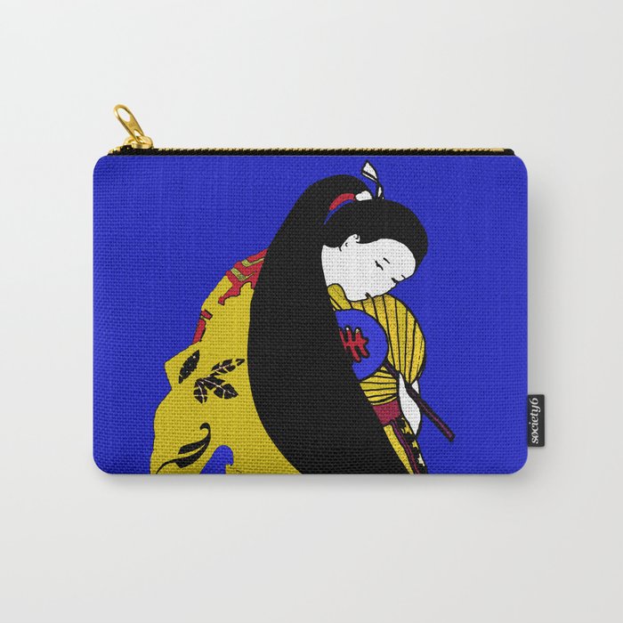 Woman Asian Carry-All Pouch