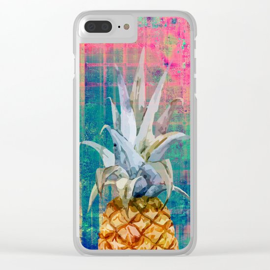 pineapple Clear iPhone Case