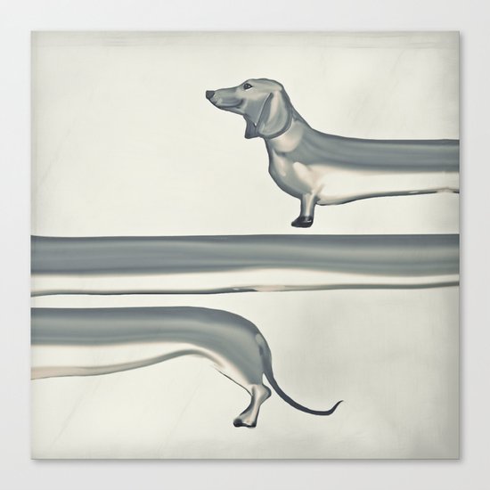 SAUSAGE DOG Canvas Print