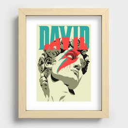 David Recessed Framed Print