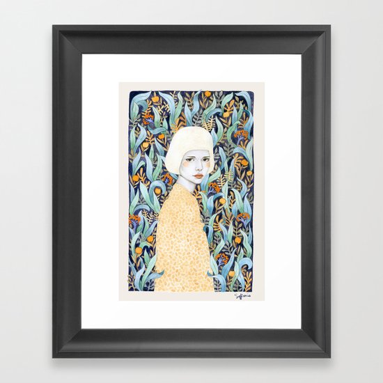 Emilia Framed Art Print