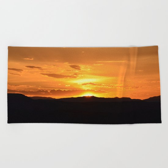 Southwest Sunrise - II Beach Towel