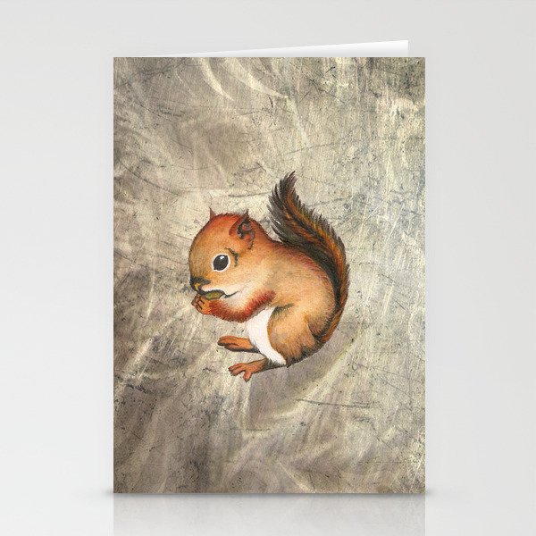 Sciurus (Baby Squirrel) Stationery Cards