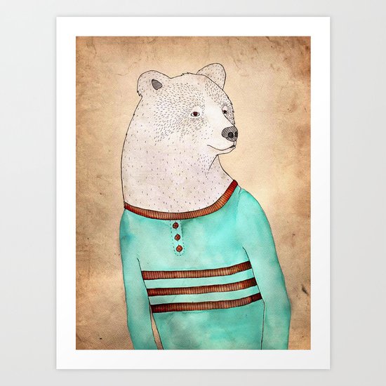 Señor Oso Art Print