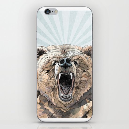 Grizzly iPhone & iPod Skin