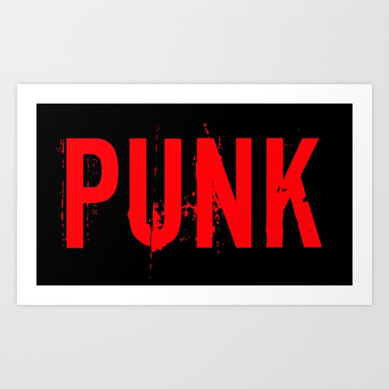 PUNK Art Print