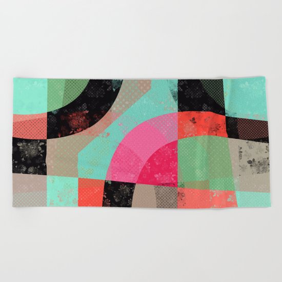 Patchwork Beach Towel