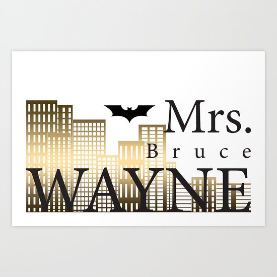 The Future Mrs... Art Print