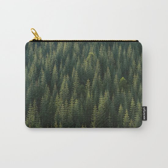 Evergreen #woods Carry-All Pouch