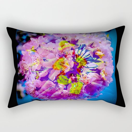 flowers magic Rectangular Pillow