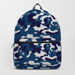 Blue White Camouflage Stars Camo Army Soldier  Backpack | Graphicdesign, Soldier, Star, Giftsformen, Camouflage, Colorful, Armygifts, Giftsforwomen, Differentshades, Camouflageprint 