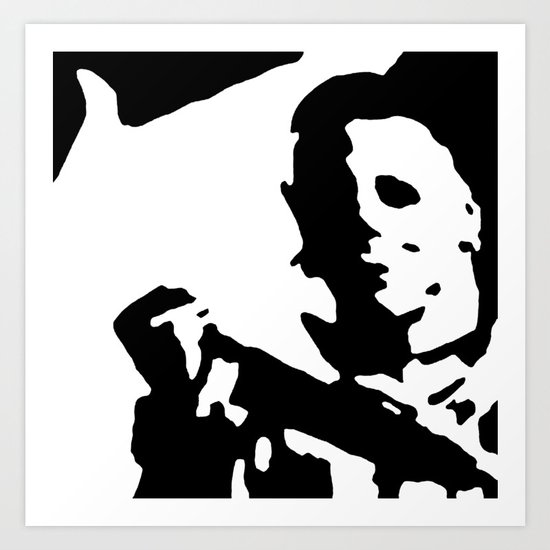 The Shape Art Print