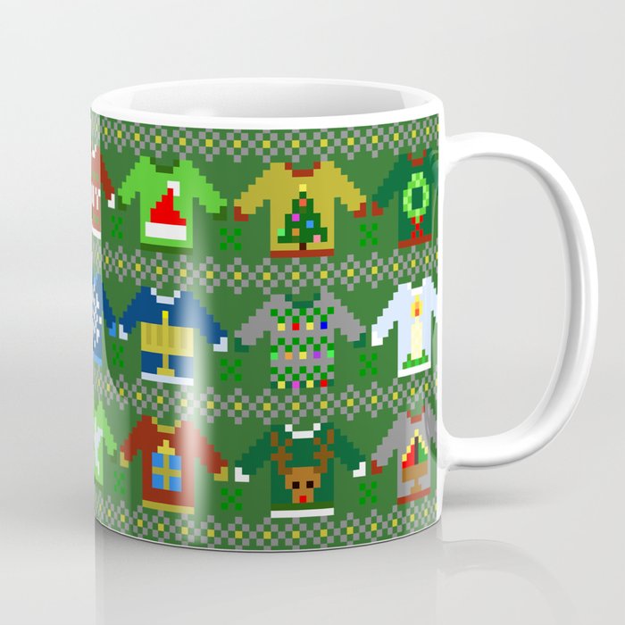 The Ugly 'Ugly Christmas Sweaters' Sweater Design Coffee Mug