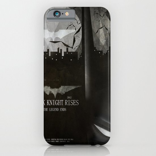 dark knight rises movie fan poster iPhone & iPod Case