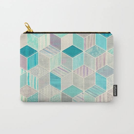 Vacation Patchwork Carry-All Pouch